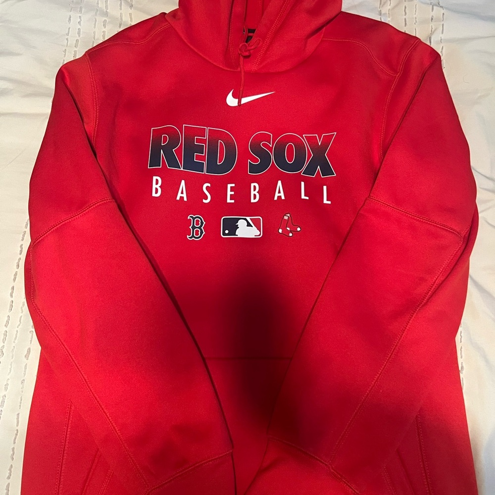 Nike Red Sox Baseball Red Hoodie